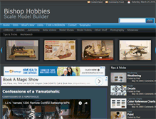 Tablet Screenshot of bishophobbies.com